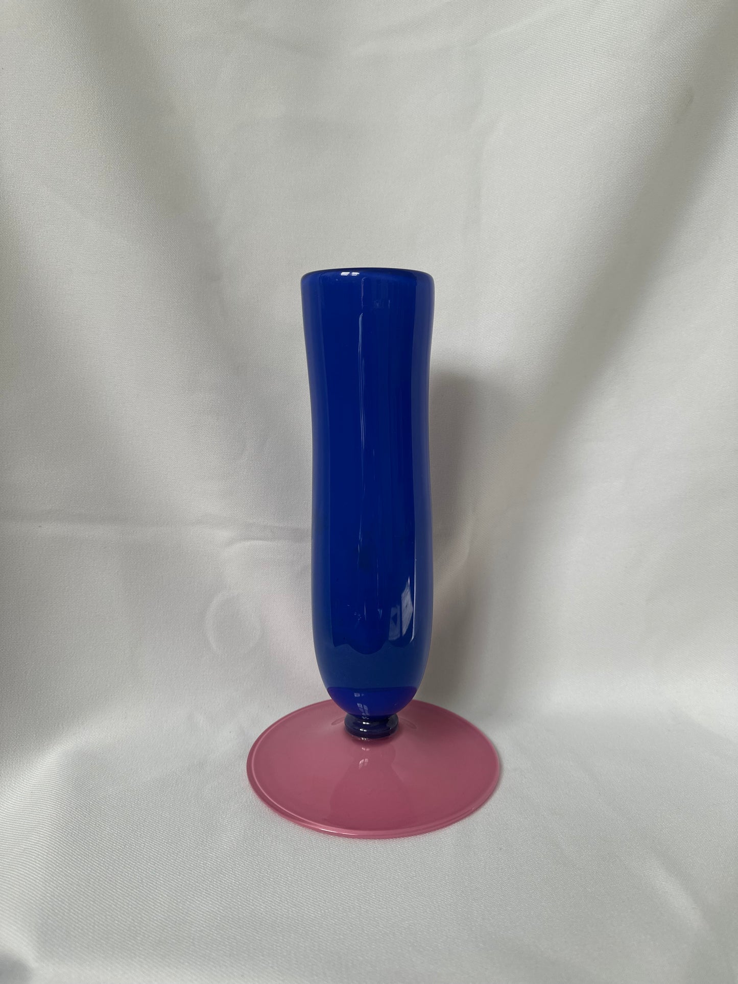 tall blown glass vase