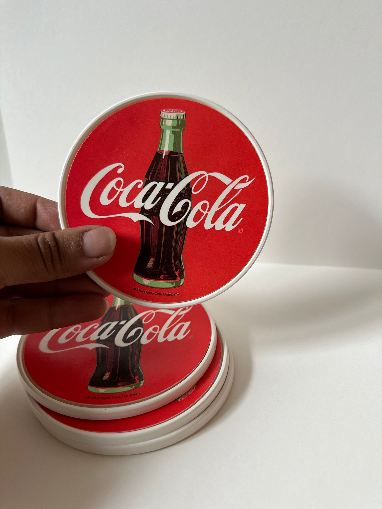 vintage coca-cola coasters