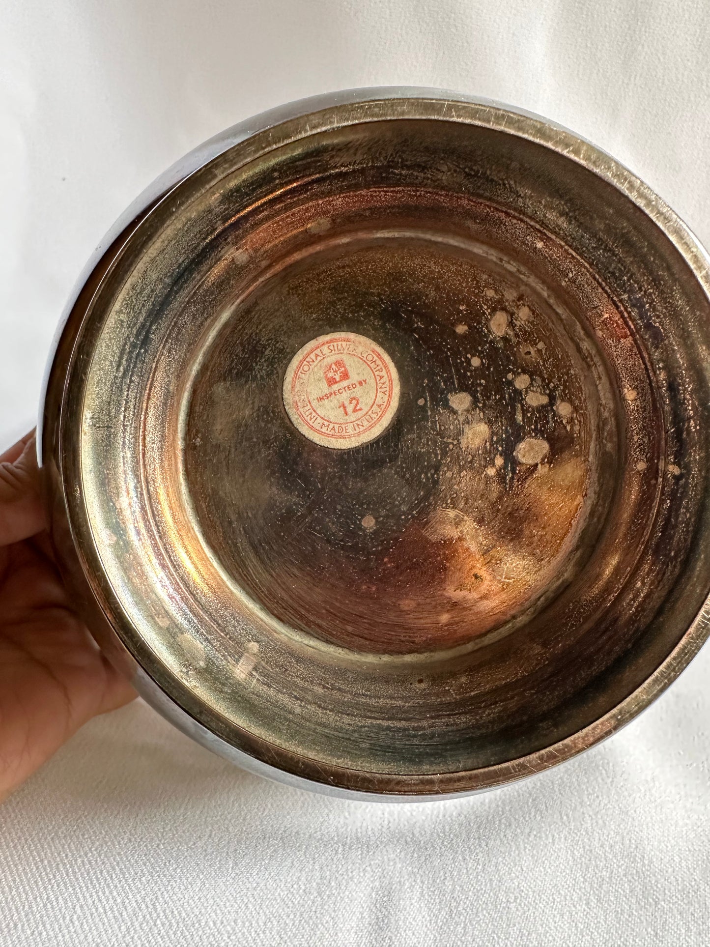 silver filligree bowl