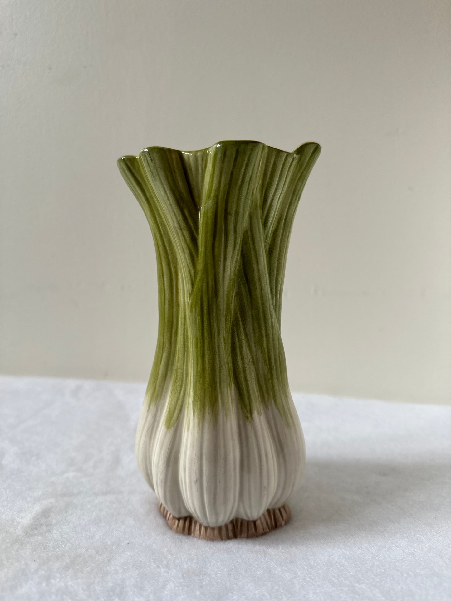 ceramic leek vase