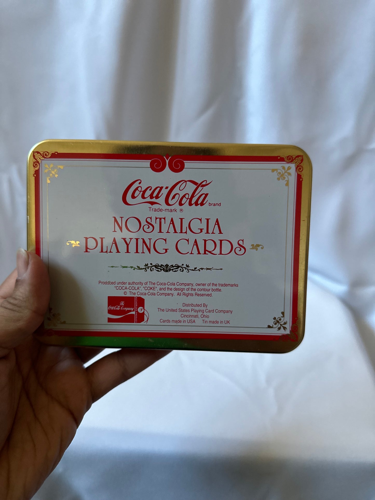 vintage coca-cola card decks