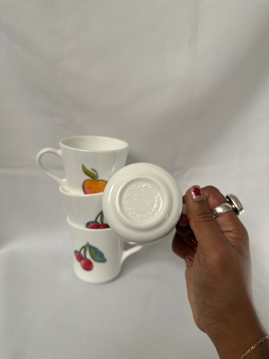 vintage corelle mugs