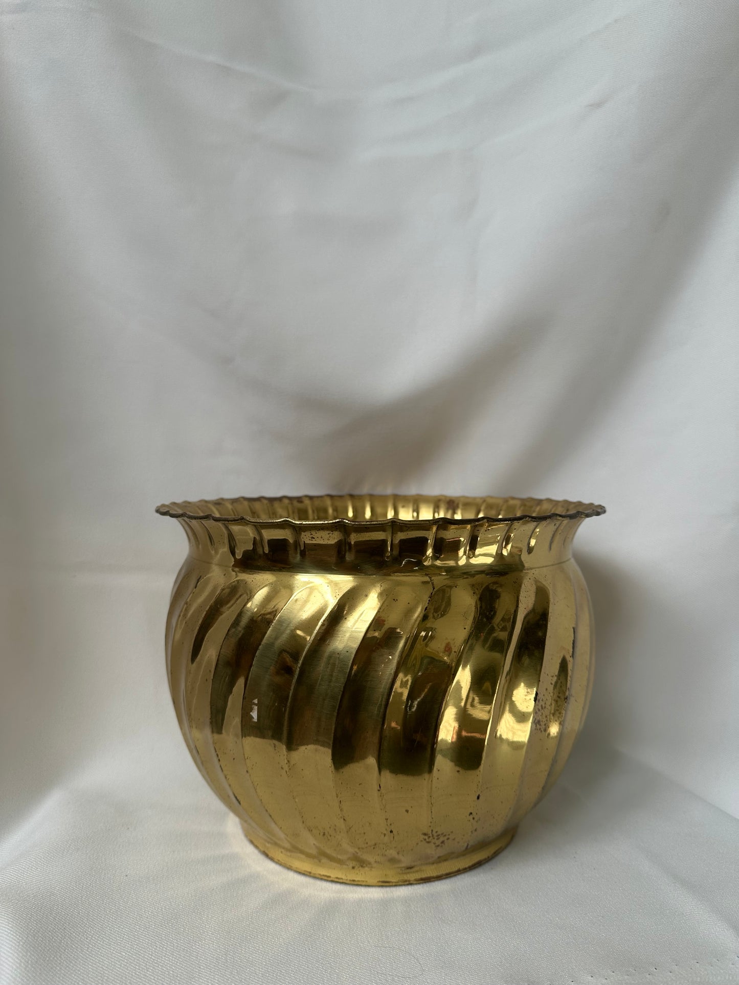 brass planter