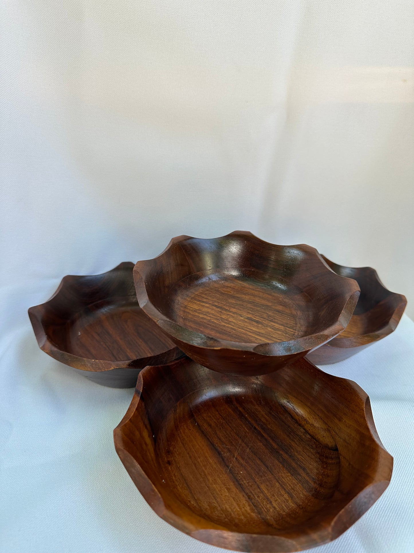 wood salad set