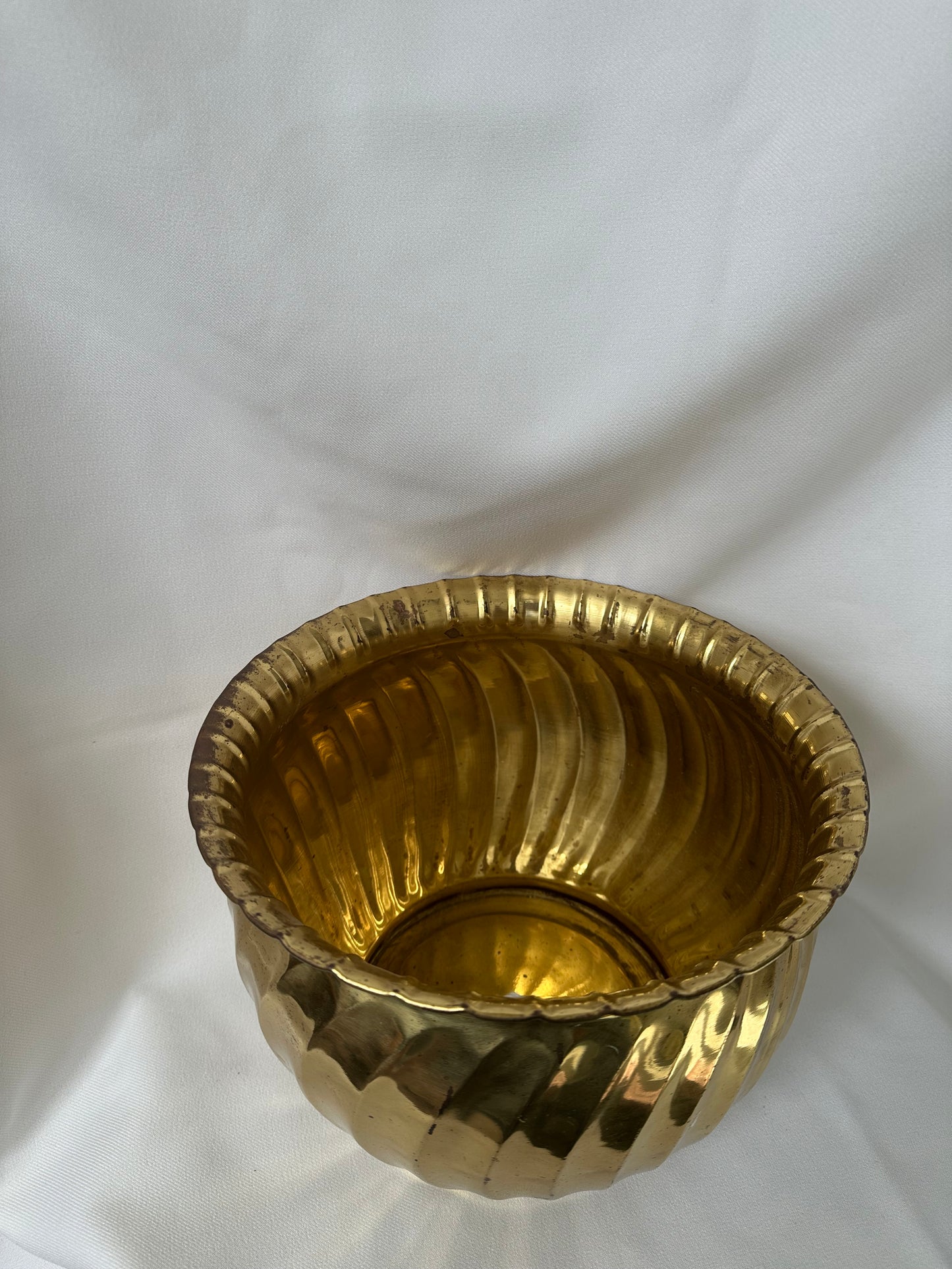 brass planter