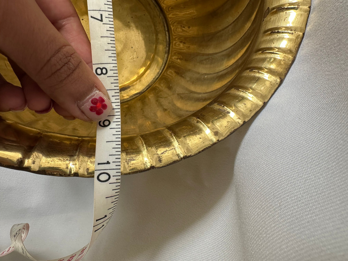 brass planter