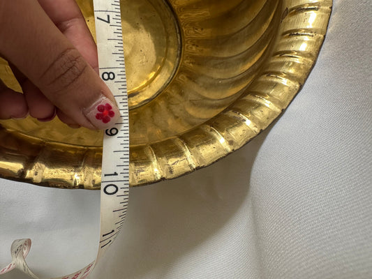 brass planter